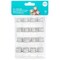 We R Makers Mini Jars with Lids - Small Glass Mason Jars for Party Favors, Craft Supplies Storage, and DIY Weddings - 0.75 x 0.75 x 1.25 inches, Set of 16